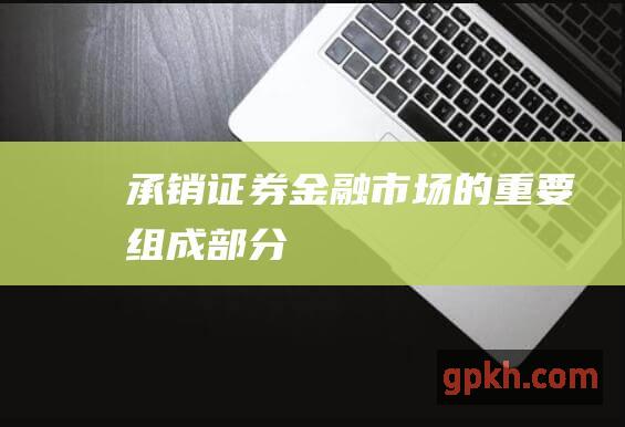 承销证券：金融市场的重要组成部分